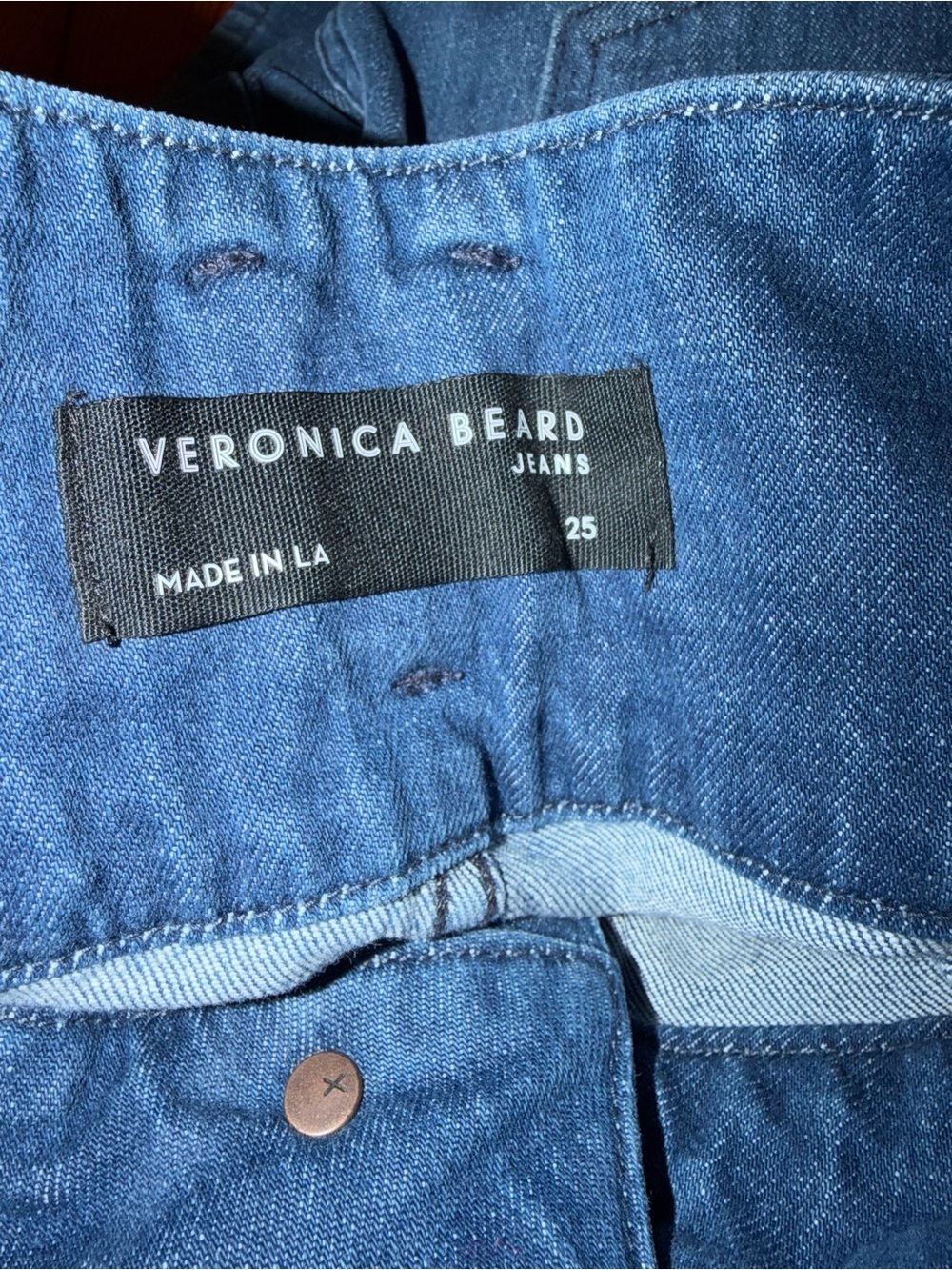 Veronica Beard Logan Slim Straight Extra High Rise - Picture 4 of 4
